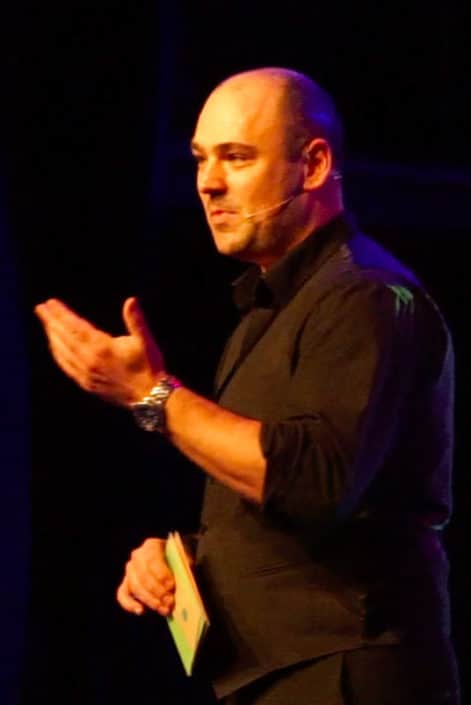 Goran auf der Bühne